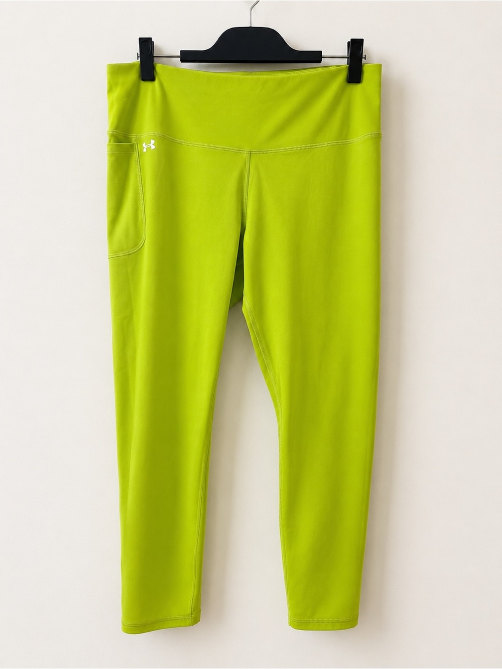 Under Armour Lime Green High-Waist Performance Leggings